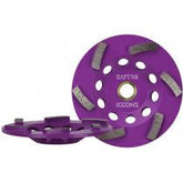 ICCONS® - Radial 178mm Grinding Cup Purple | IGR178